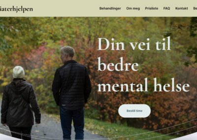 Nettside for psykiaterhjelpen – psykiater i Oslo